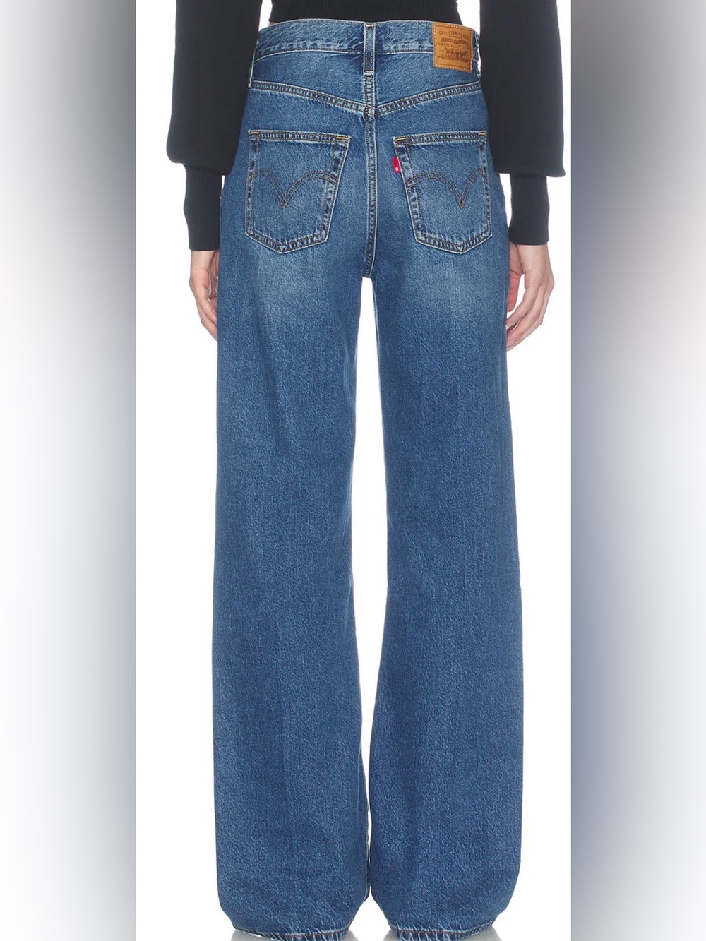 Levi’s Ribcage Wide Leg Jean in Maybe Anywhere - Picture 6 of 8